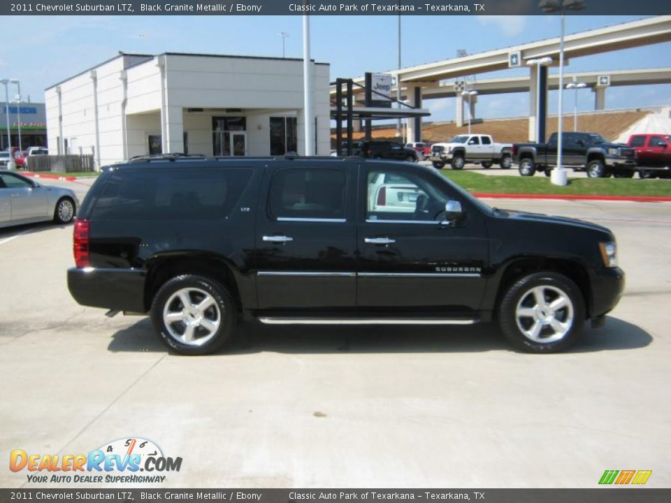 2011 Chevrolet Suburban LTZ Black Granite Metallic / Ebony Photo #6