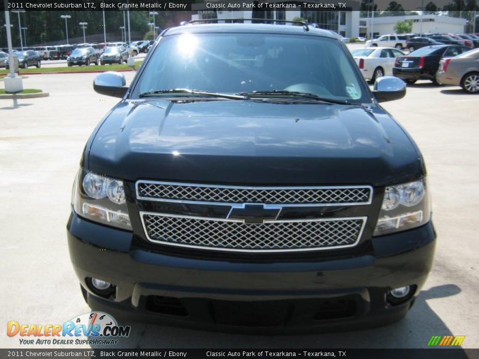2011 Chevrolet Suburban LTZ Black Granite Metallic / Ebony Photo #8