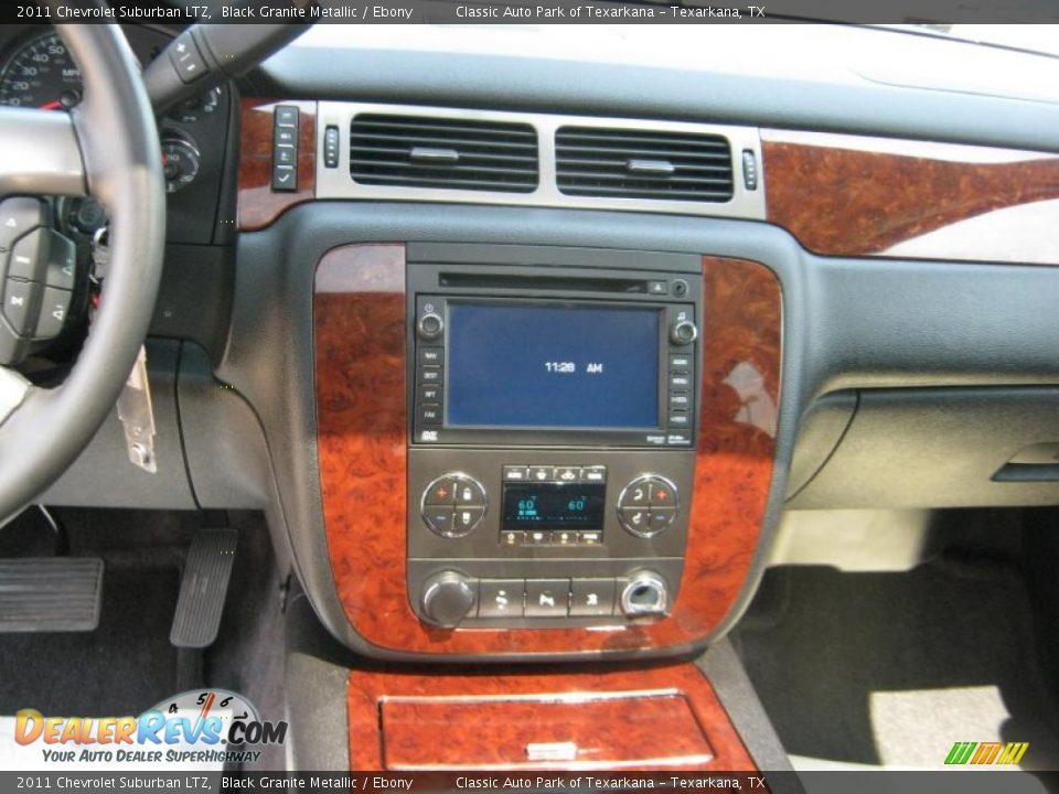 2011 Chevrolet Suburban LTZ Black Granite Metallic / Ebony Photo #9