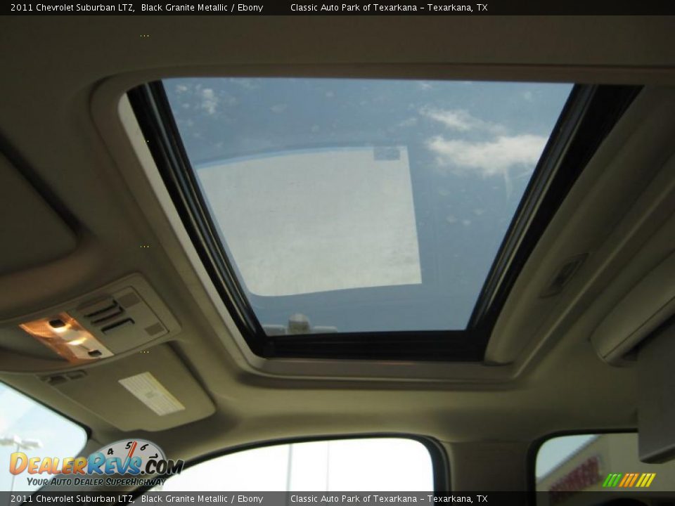 2011 Chevrolet Suburban LTZ Black Granite Metallic / Ebony Photo #13