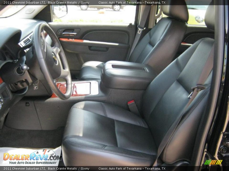 2011 Chevrolet Suburban LTZ Black Granite Metallic / Ebony Photo #16