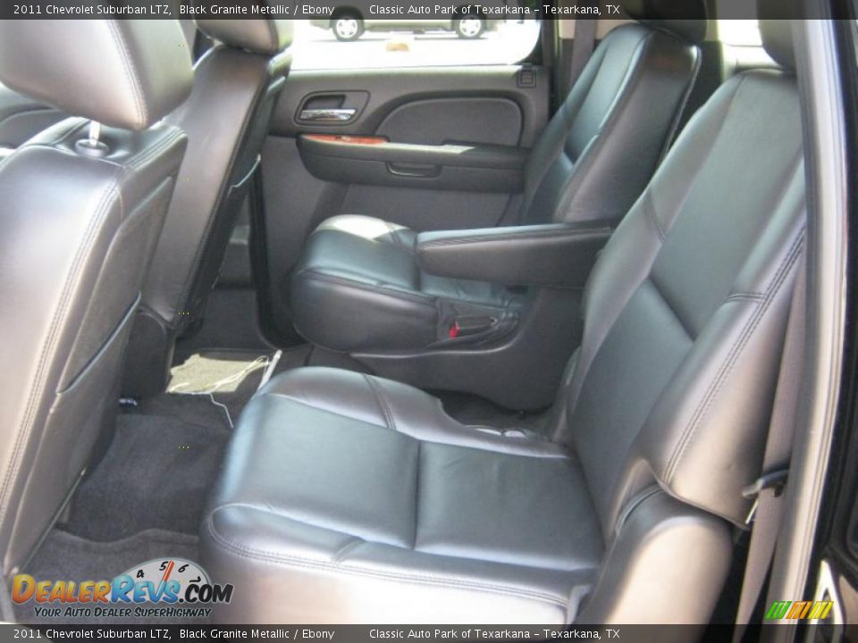 2011 Chevrolet Suburban LTZ Black Granite Metallic / Ebony Photo #18