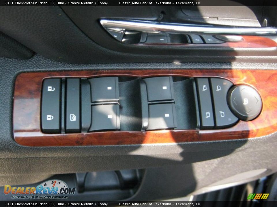 2011 Chevrolet Suburban LTZ Black Granite Metallic / Ebony Photo #21