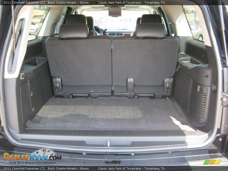 2011 Chevrolet Suburban LTZ Black Granite Metallic / Ebony Photo #25