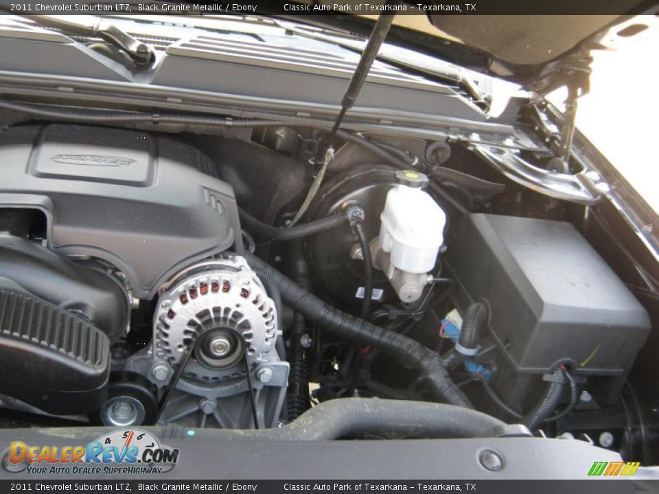 2011 Chevrolet Suburban LTZ Black Granite Metallic / Ebony Photo #29