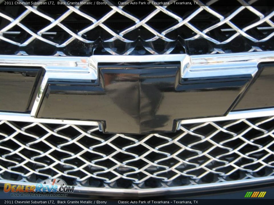 2011 Chevrolet Suburban LTZ Black Granite Metallic / Ebony Photo #30