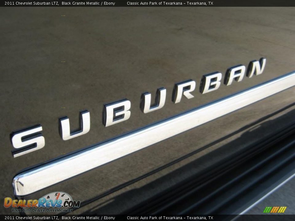 2011 Chevrolet Suburban LTZ Black Granite Metallic / Ebony Photo #31