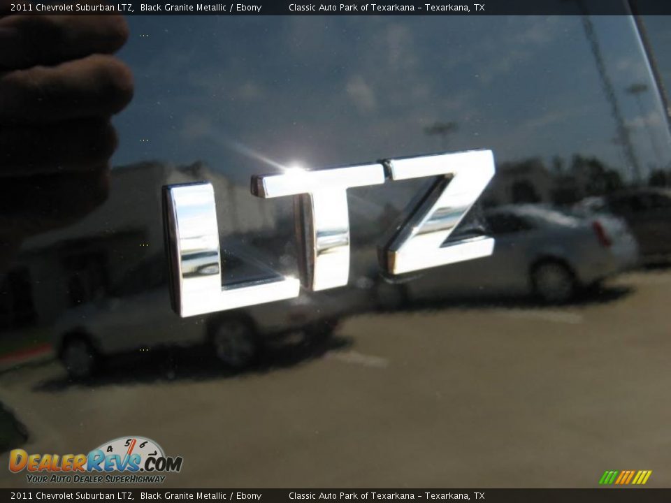 2011 Chevrolet Suburban LTZ Black Granite Metallic / Ebony Photo #32