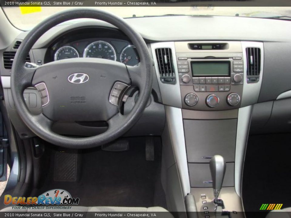 2010 Hyundai Sonata GLS Slate Blue / Gray Photo #9