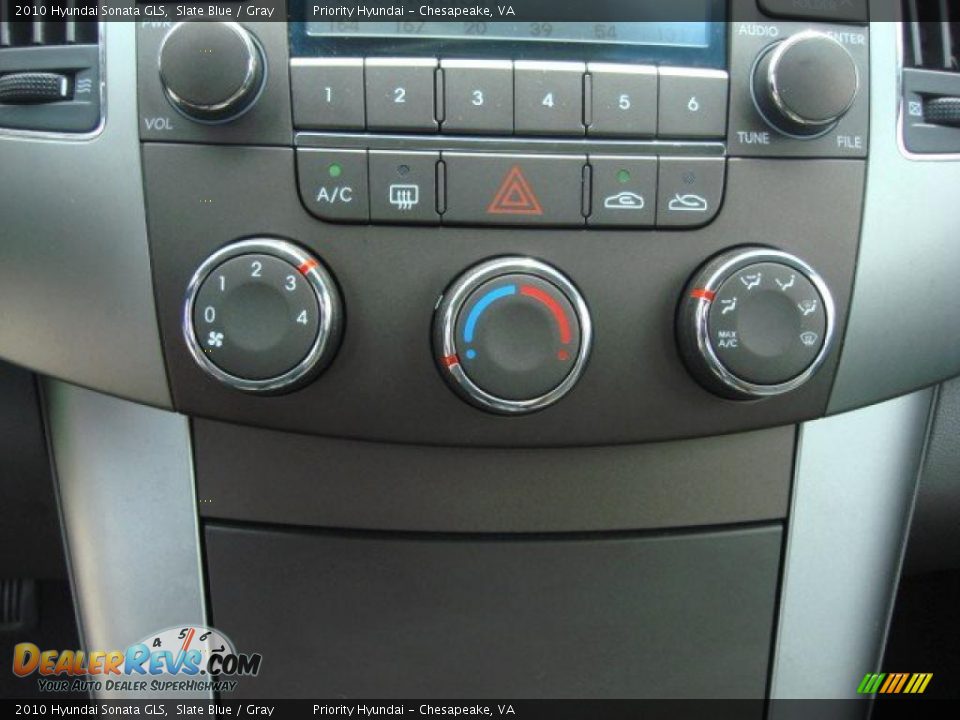 2010 Hyundai Sonata GLS Slate Blue / Gray Photo #14