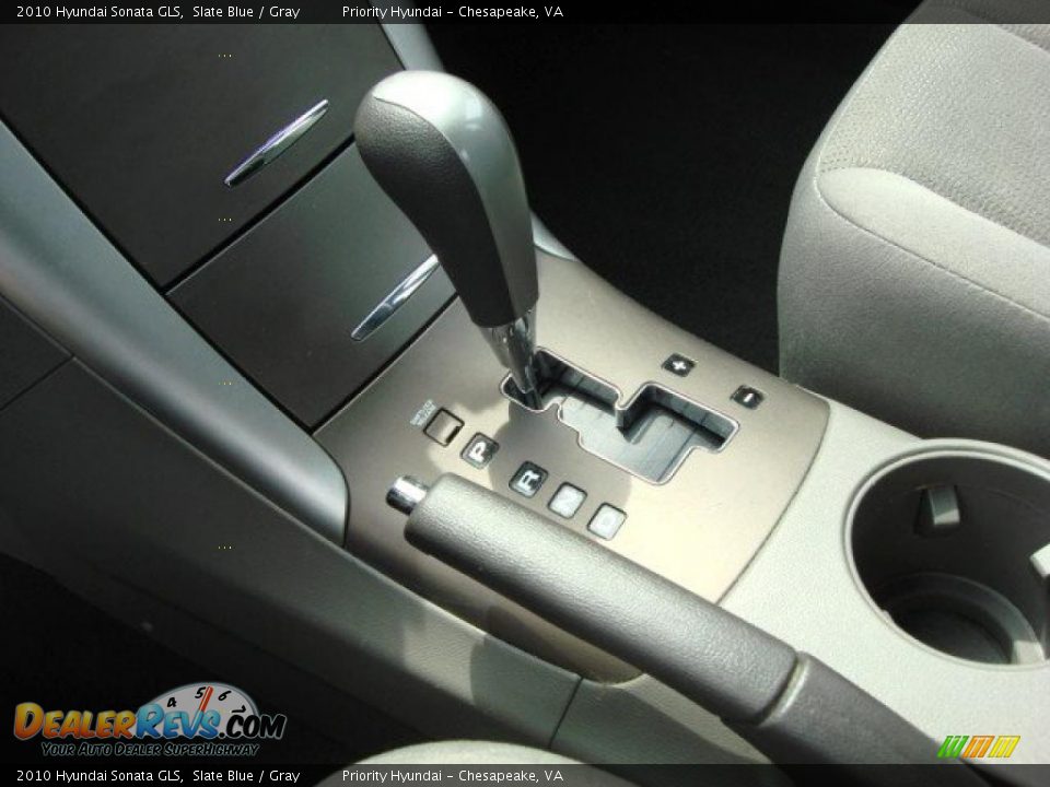 2010 Hyundai Sonata GLS Slate Blue / Gray Photo #15