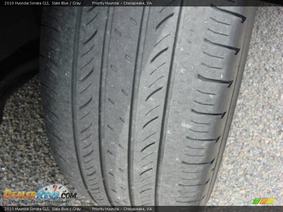 2010 Hyundai Sonata GLS Slate Blue / Gray Photo #18