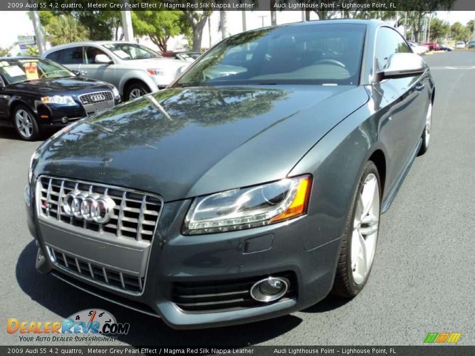 Meteor Grey Pearl Effect 2009 Audi S5 4.2 quattro Photo #9