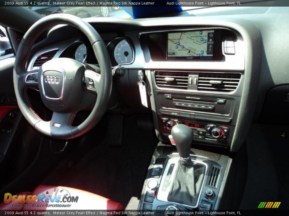 Dashboard of 2009 Audi S5 4.2 quattro Photo #19