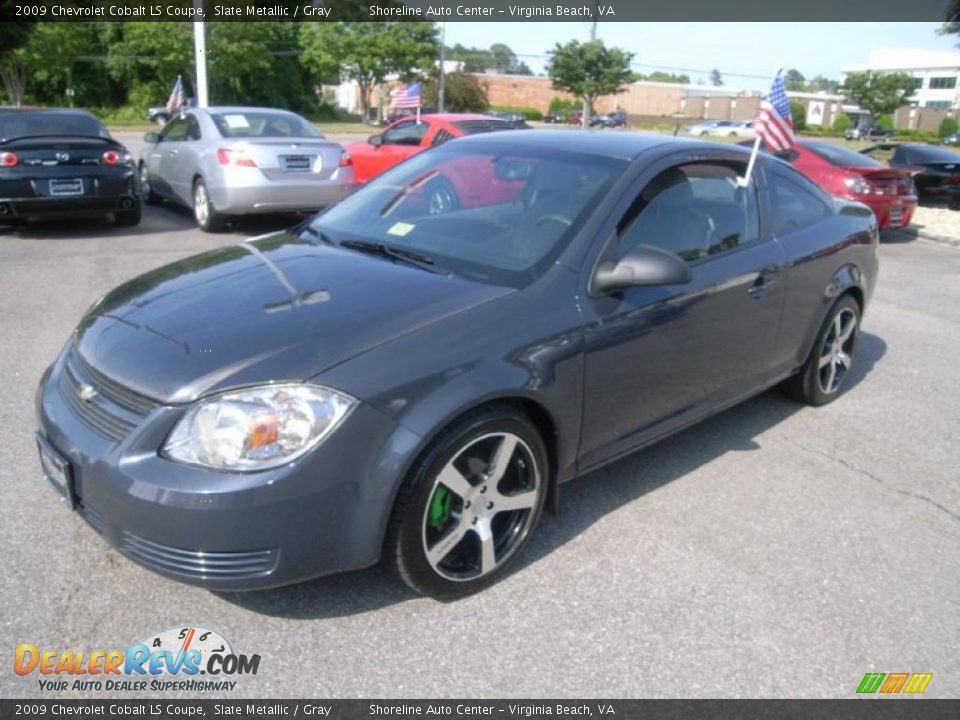 Front 3/4 View of 2009 Chevrolet Cobalt LS Coupe Photo #1
