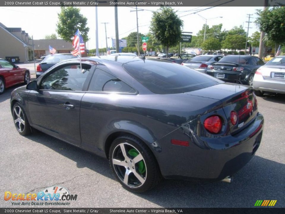 2009 Chevrolet Cobalt LS Coupe Slate Metallic / Gray Photo #3