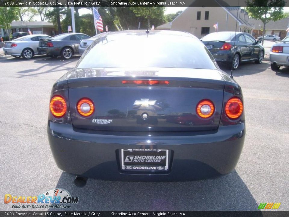 2009 Chevrolet Cobalt LS Coupe Slate Metallic / Gray Photo #4