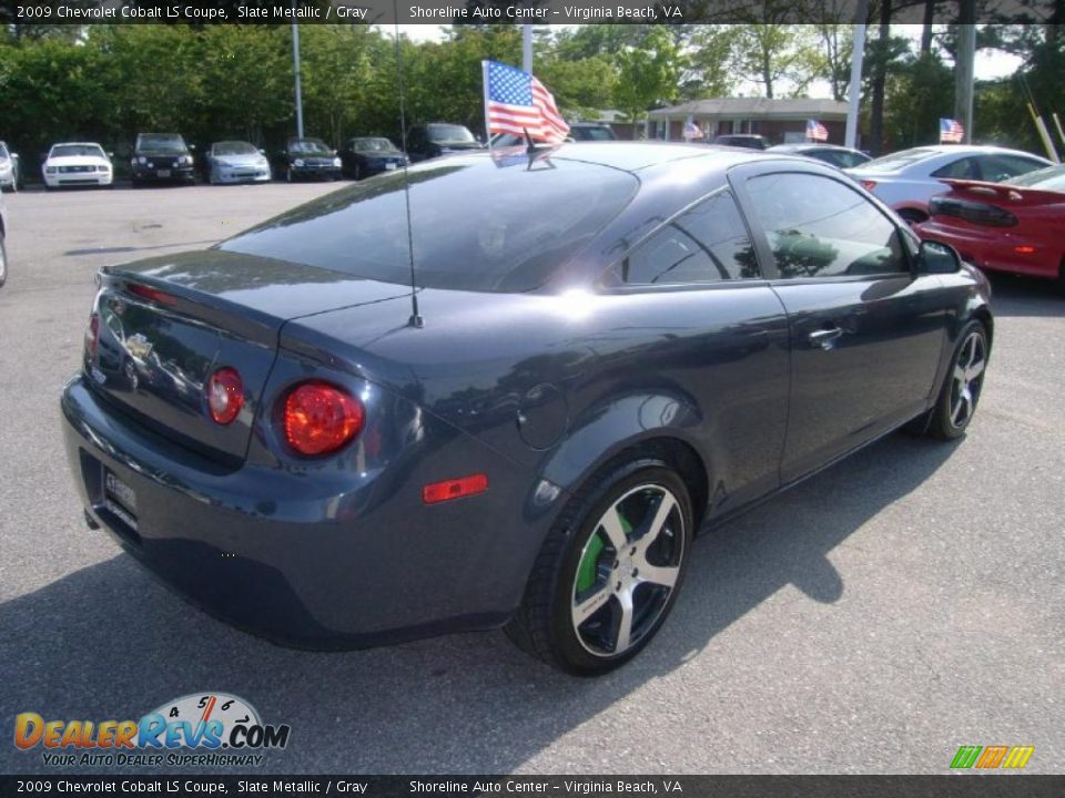 2009 Chevrolet Cobalt LS Coupe Slate Metallic / Gray Photo #6
