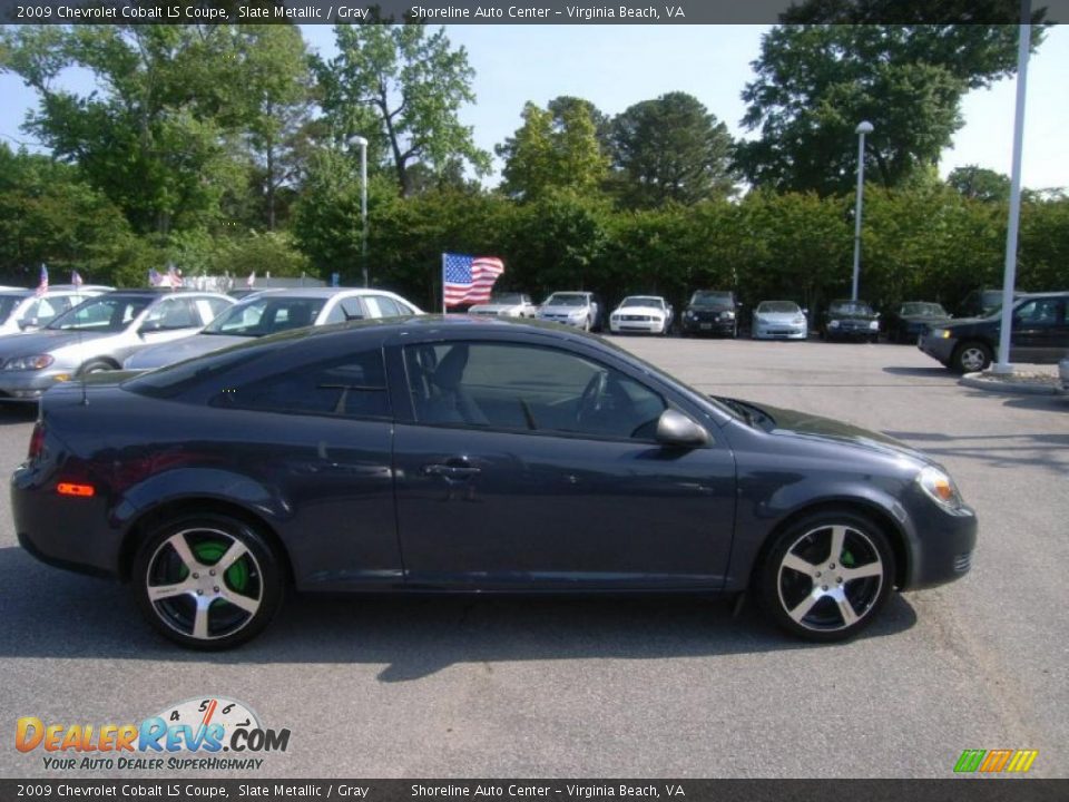 2009 Chevrolet Cobalt LS Coupe Slate Metallic / Gray Photo #7