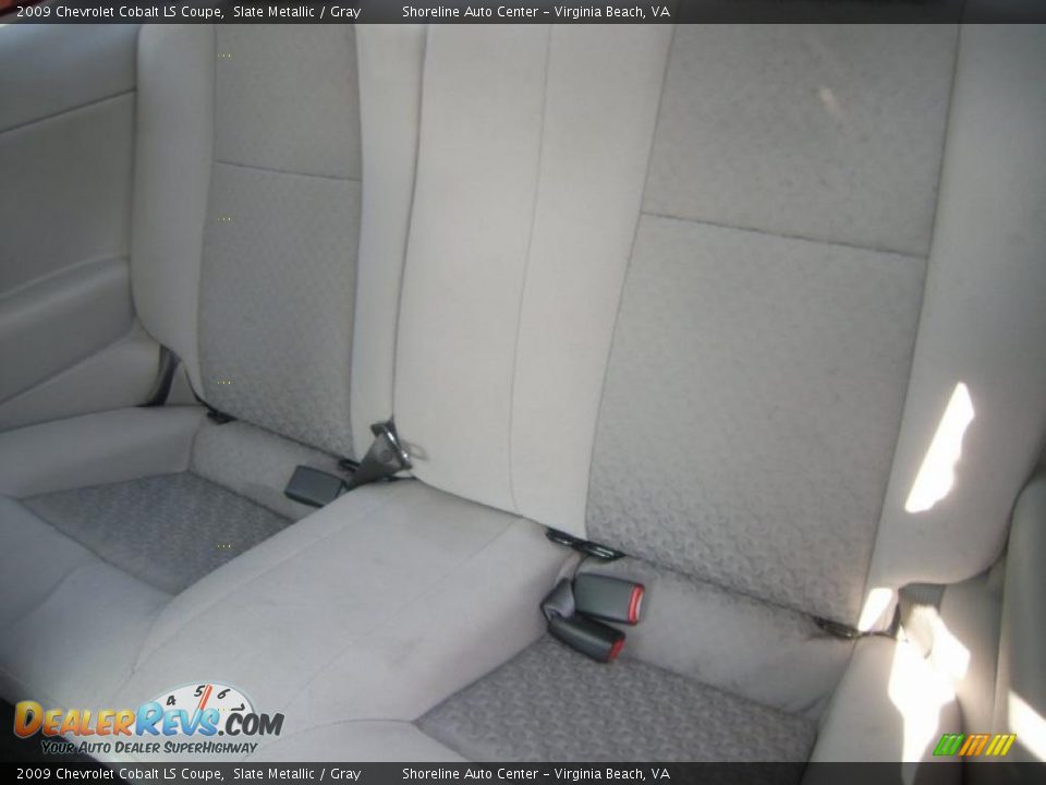 2009 Chevrolet Cobalt LS Coupe Slate Metallic / Gray Photo #10