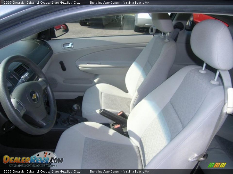 2009 Chevrolet Cobalt LS Coupe Slate Metallic / Gray Photo #13