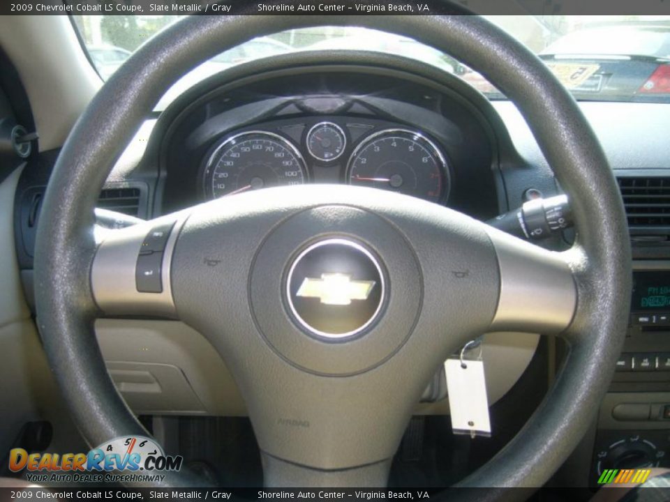 2009 Chevrolet Cobalt LS Coupe Slate Metallic / Gray Photo #16