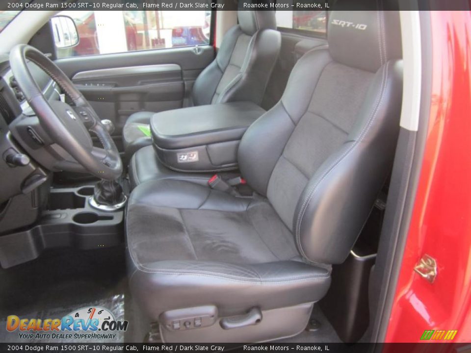 Dark Slate Gray Interior 2004 Dodge Ram 1500 Srt 10