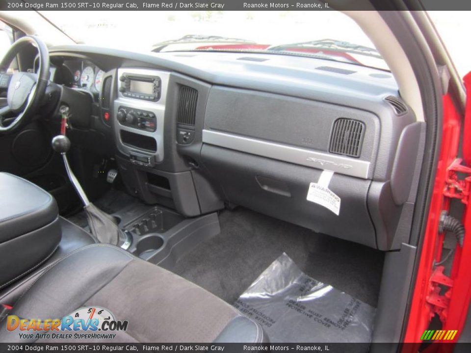 Dark Slate Gray Interior - 2004 Dodge Ram 1500 SRT-10 Regular Cab Photo #15