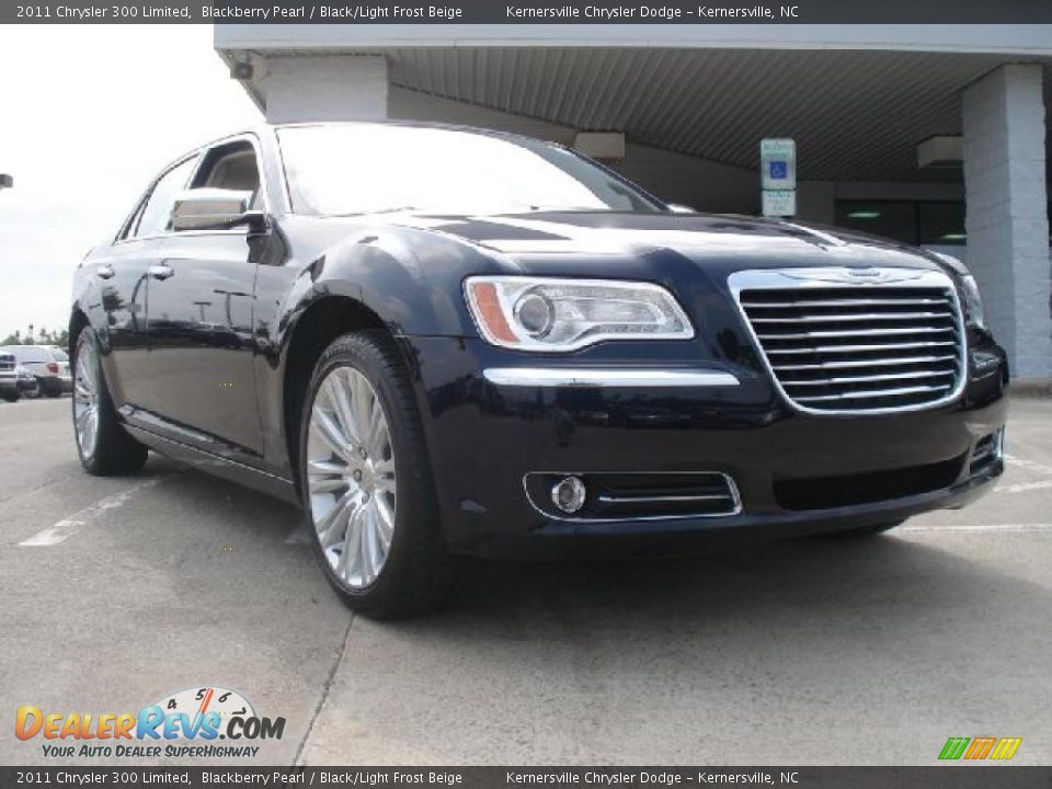 2011 Chrysler 300 Limited Blackberry Pearl / Black/Light Frost Beige Photo #1