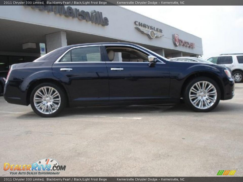 2011 Chrysler 300 Limited Blackberry Pearl / Black/Light Frost Beige Photo #2