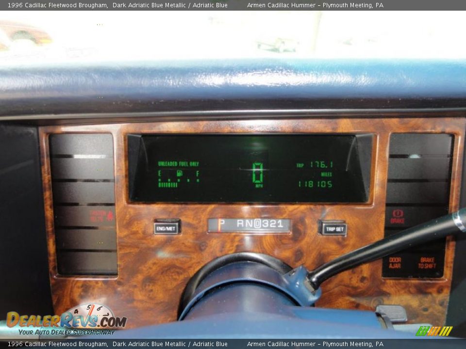 1996 Cadillac Fleetwood Brougham Gauges Photo #34