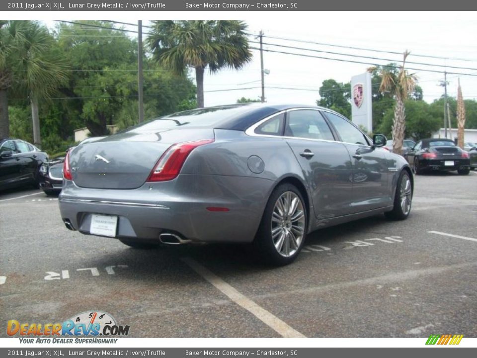 Lunar Grey Metallic 2011 Jaguar XJ XJL Photo #5