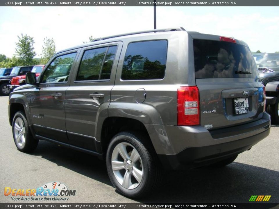 2011 Jeep Patriot Latitude 4x4 Mineral Gray Metallic Dark Slate Gray