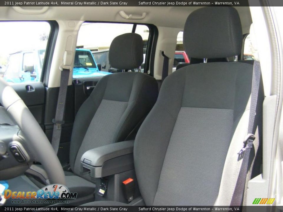 2011 Jeep Patriot Latitude 4x4 Mineral Gray Metallic / Dark Slate Gray Photo #6