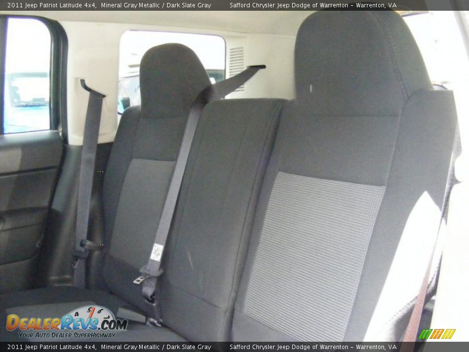 2011 Jeep Patriot Latitude 4x4 Mineral Gray Metallic / Dark Slate Gray Photo #7