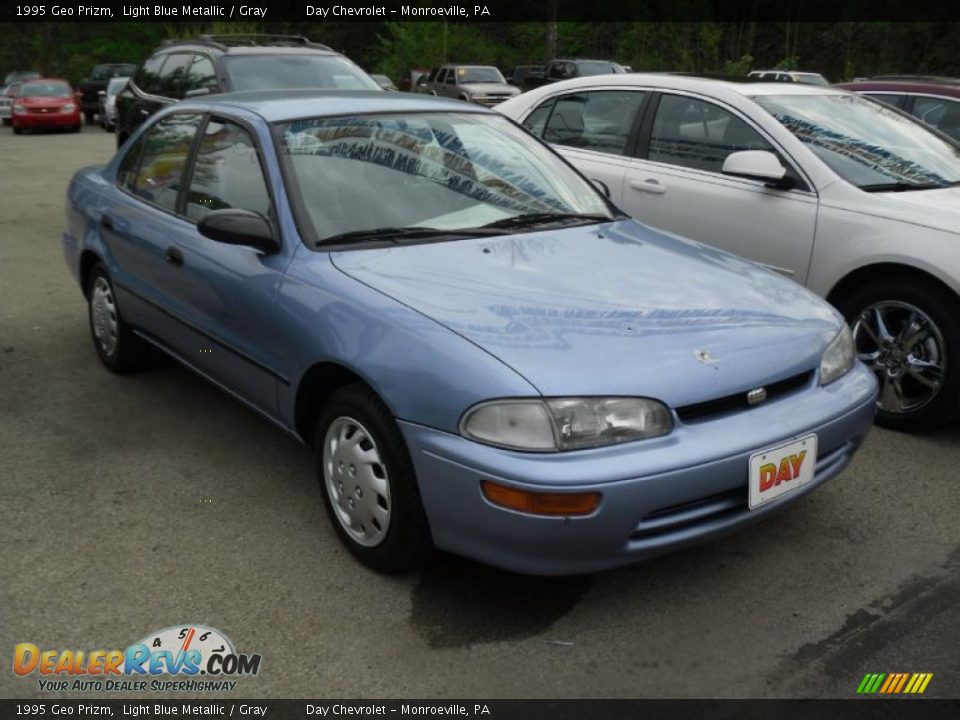 1995 Geo Prizm Light Blue Metallic / Gray Photo #2