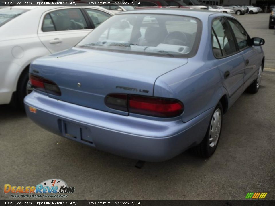 1995 Geo Prizm Light Blue Metallic / Gray Photo #3