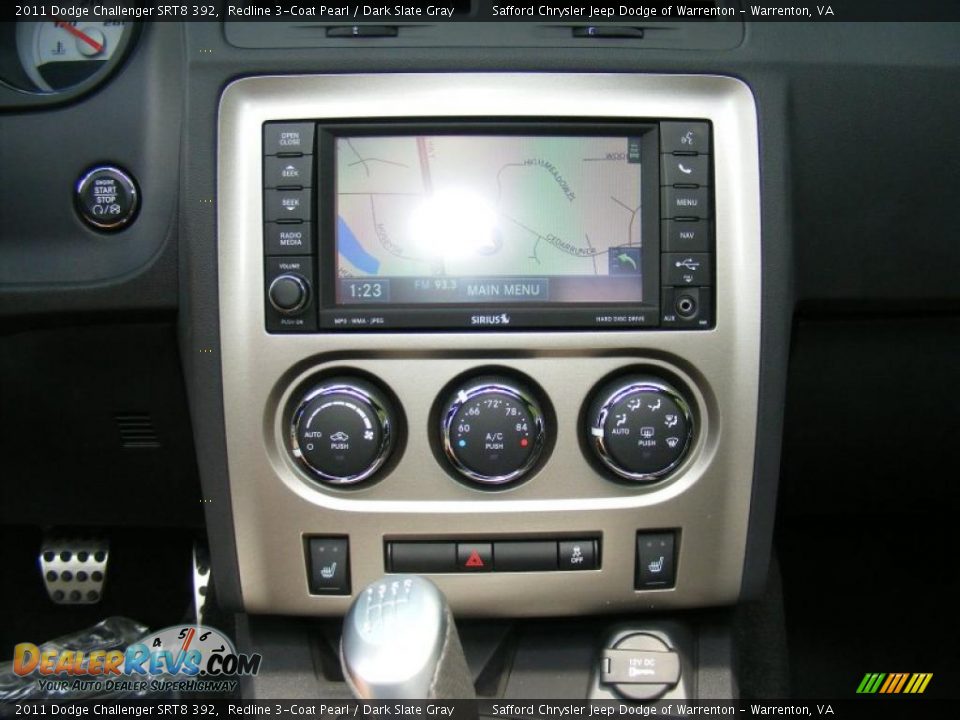 Controls of 2011 Dodge Challenger SRT8 392 Photo #11