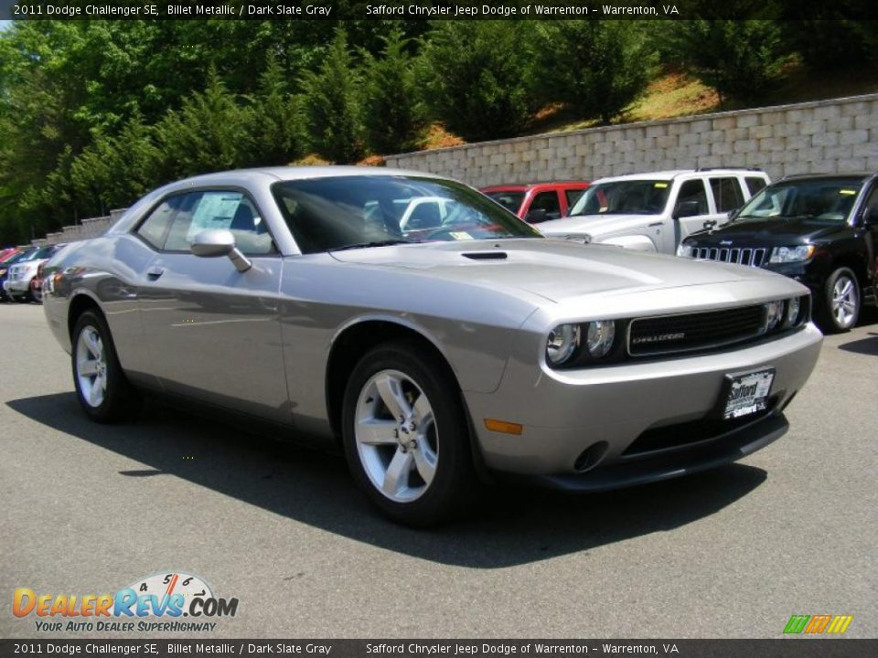 2011 Dodge Challenger SE Billet Metallic / Dark Slate Gray Photo #2