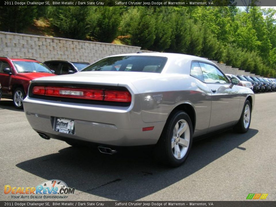 2011 Dodge Challenger SE Billet Metallic / Dark Slate Gray Photo #3