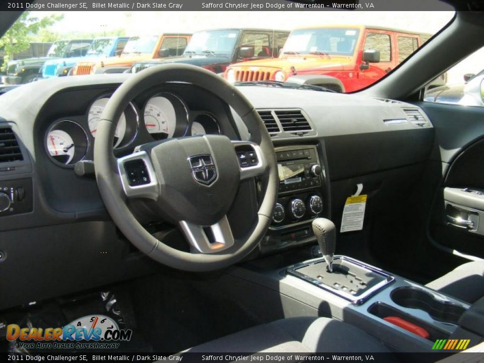 2011 Dodge Challenger SE Billet Metallic / Dark Slate Gray Photo #5