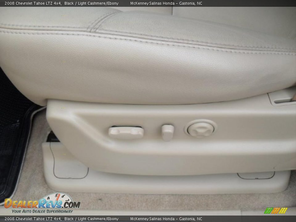2008 Chevrolet Tahoe LTZ 4x4 Black / Light Cashmere/Ebony Photo #8