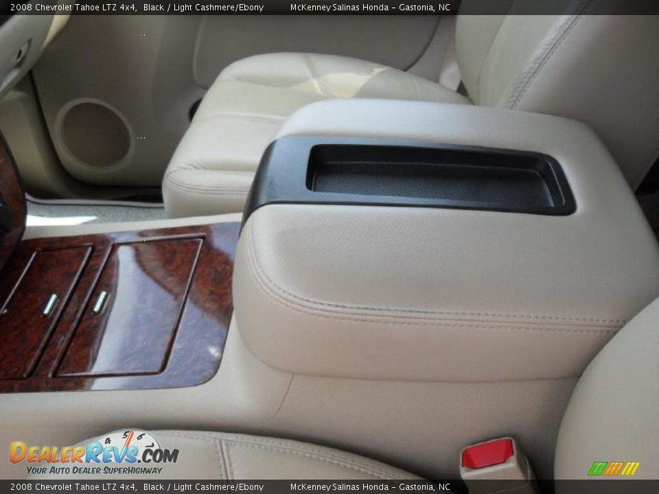 2008 Chevrolet Tahoe LTZ 4x4 Black / Light Cashmere/Ebony Photo #11