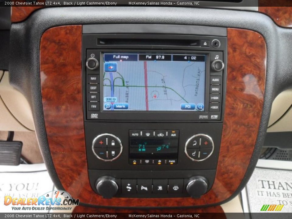 2008 Chevrolet Tahoe LTZ 4x4 Black / Light Cashmere/Ebony Photo #14