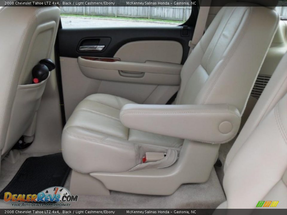2008 Chevrolet Tahoe LTZ 4x4 Black / Light Cashmere/Ebony Photo #18