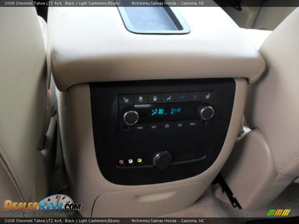 2008 Chevrolet Tahoe LTZ 4x4 Black / Light Cashmere/Ebony Photo #19