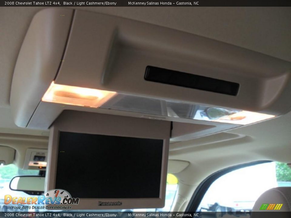 2008 Chevrolet Tahoe LTZ 4x4 Black / Light Cashmere/Ebony Photo #20