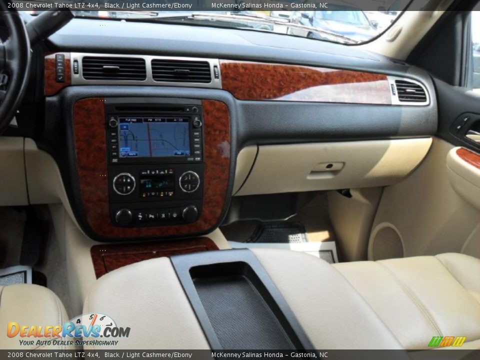 2008 Chevrolet Tahoe LTZ 4x4 Black / Light Cashmere/Ebony Photo #22