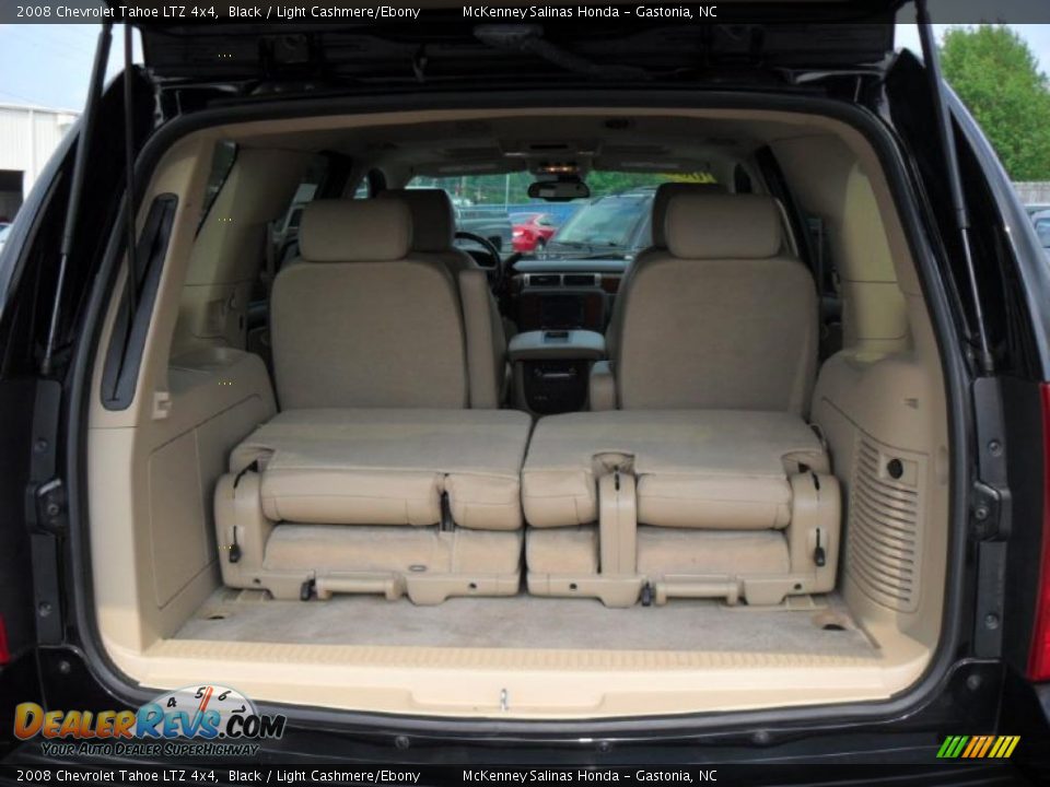 2008 Chevrolet Tahoe LTZ 4x4 Black / Light Cashmere/Ebony Photo #23