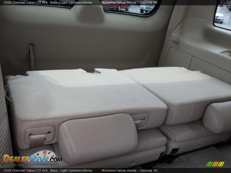 2008 Chevrolet Tahoe LTZ 4x4 Black / Light Cashmere/Ebony Photo #24